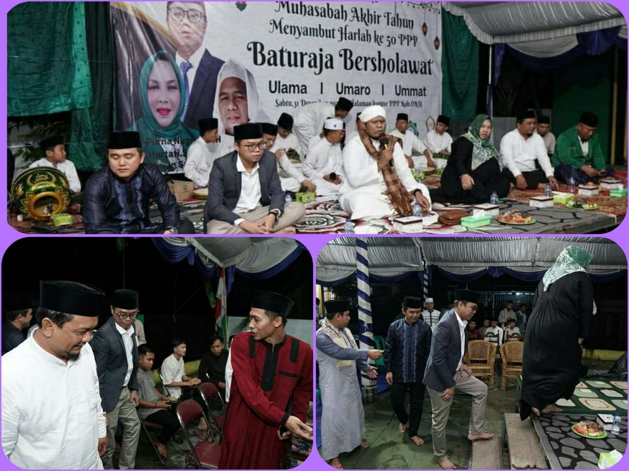 Hadiri Muhasabah Akhir Tahun 2022, YPN Dido'akan Pak Kyai Jadi Bupati OKU