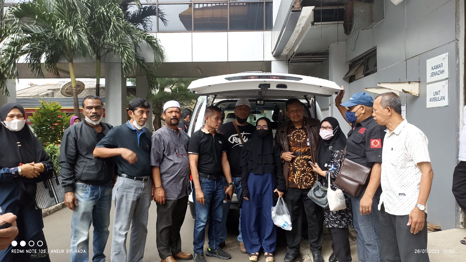 ketua Umum Persaudaraan Aceh Seranto Perintahkan Relawan Mengurus Pemulangan Jenazah Dari Jakarta Ke Aceh