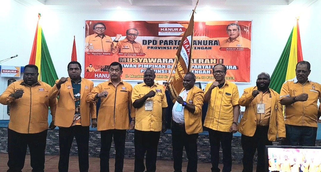Alus UK Murib Pimpin DPD Hanura Provinsi Papua Tengah