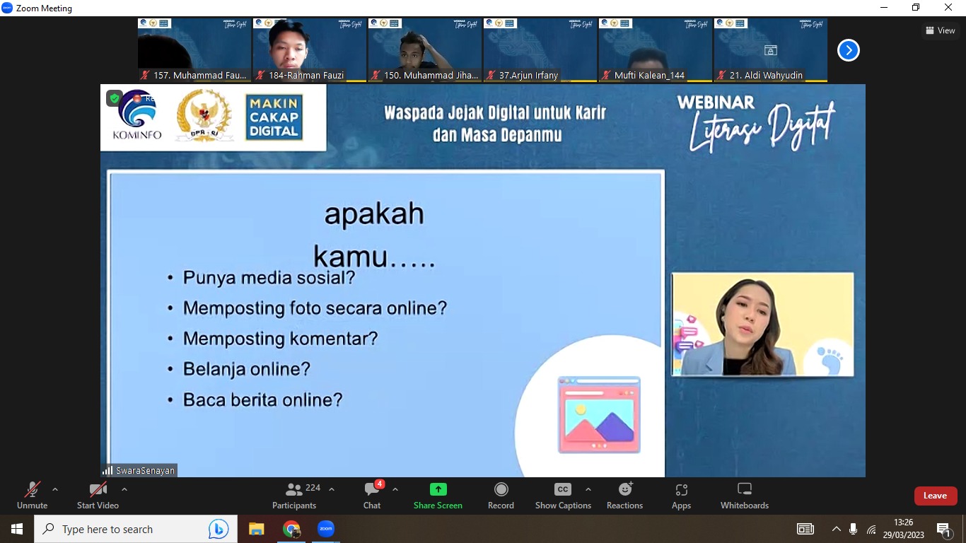 Berpikirlah Sebelum Kita Posting Medsos