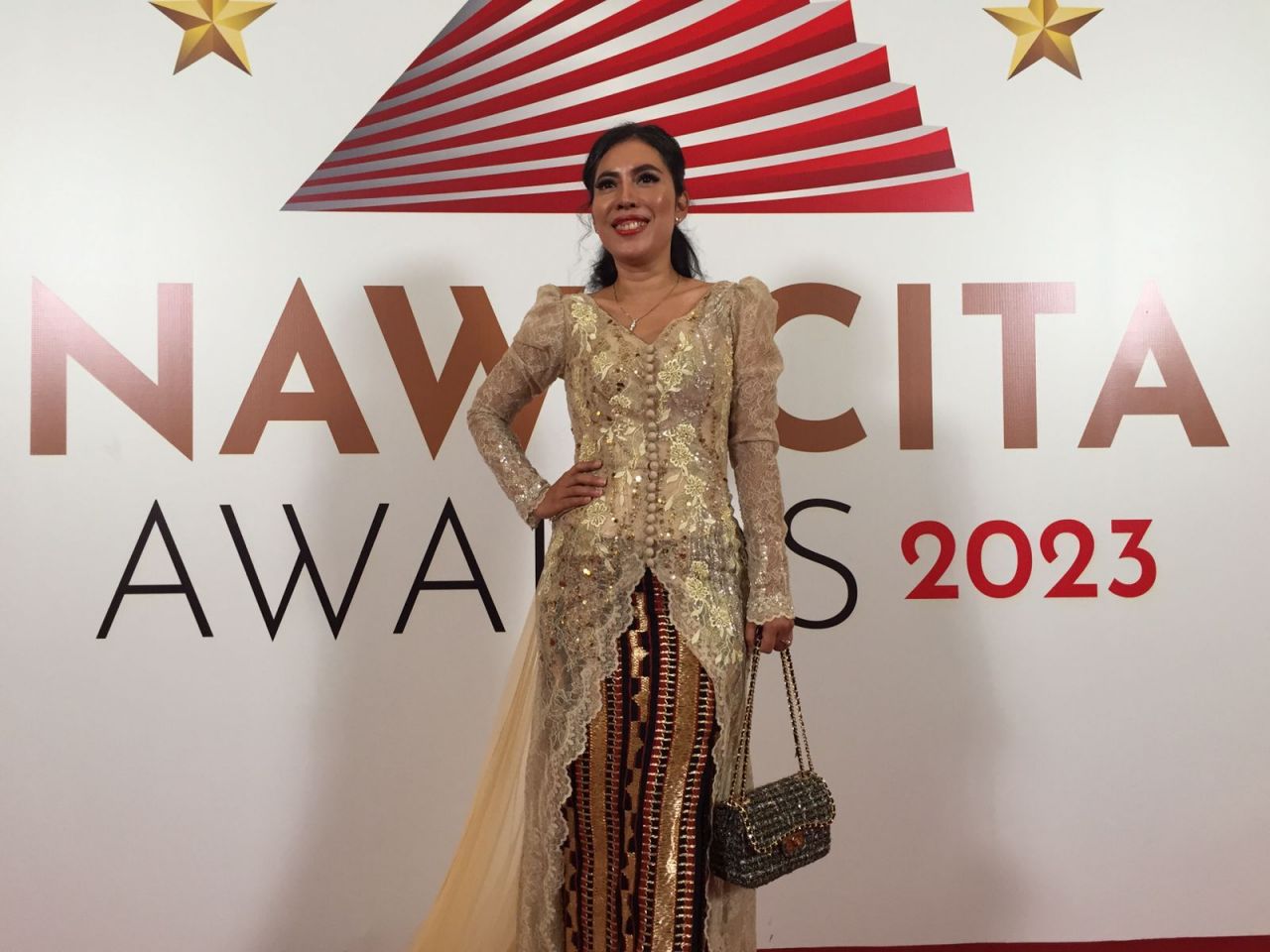 Desainer kebaya Nasya Collyer hadiri Nawacita Award 2023