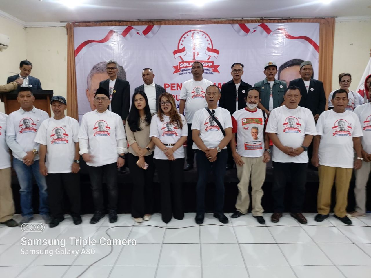 Pengukuhan Pengurus dan Personalia Dewan Pimpinan Pusat Solidaritas Ganjar For Presiden