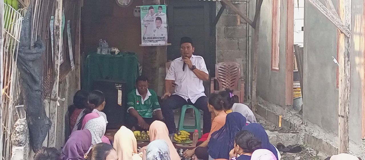 H.Opung Adriansyah Kader Partai PKB sikapi problematika yang ada di DKI Jakarta