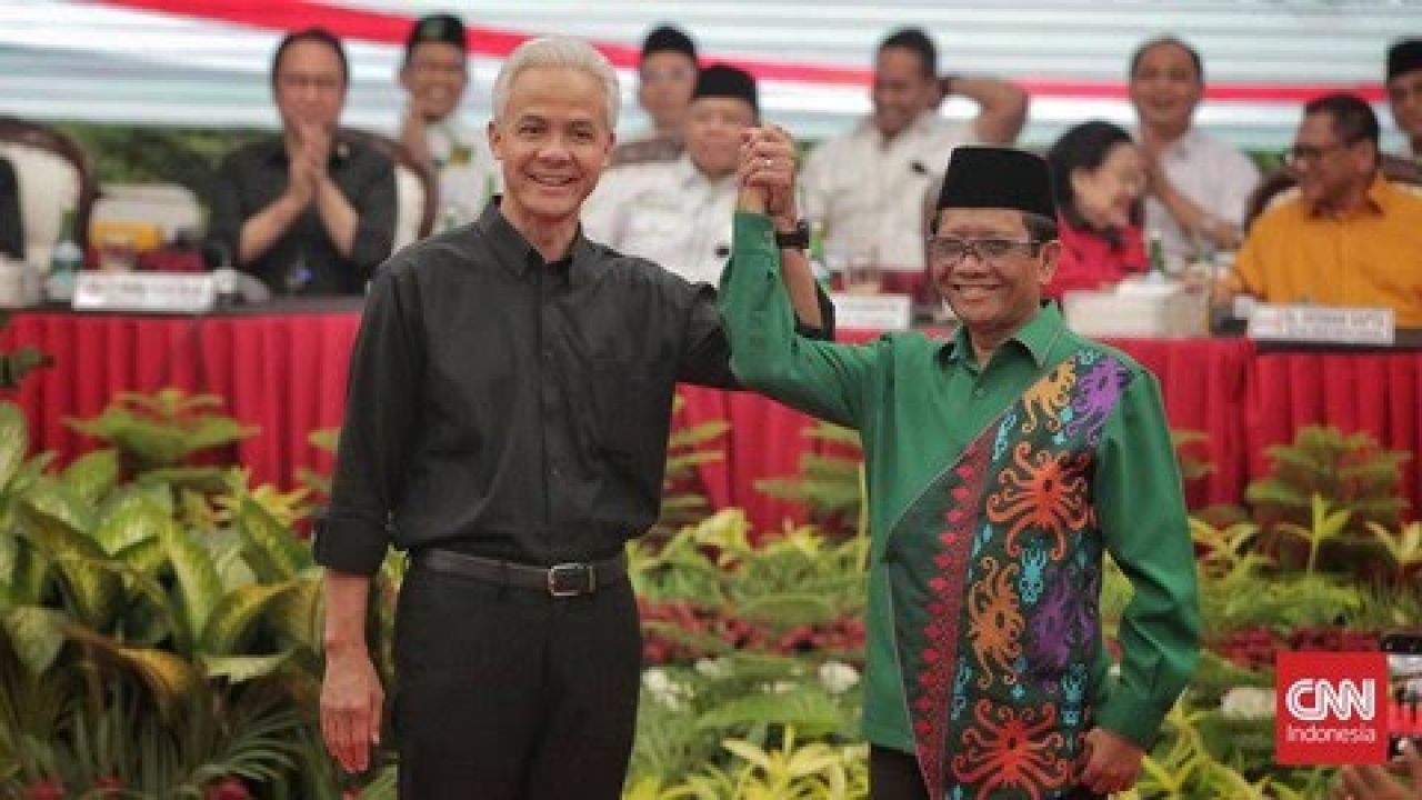 Dengan Mantap Mahfud MD Resmi Jadi Cawapres Pendamping Ganjar