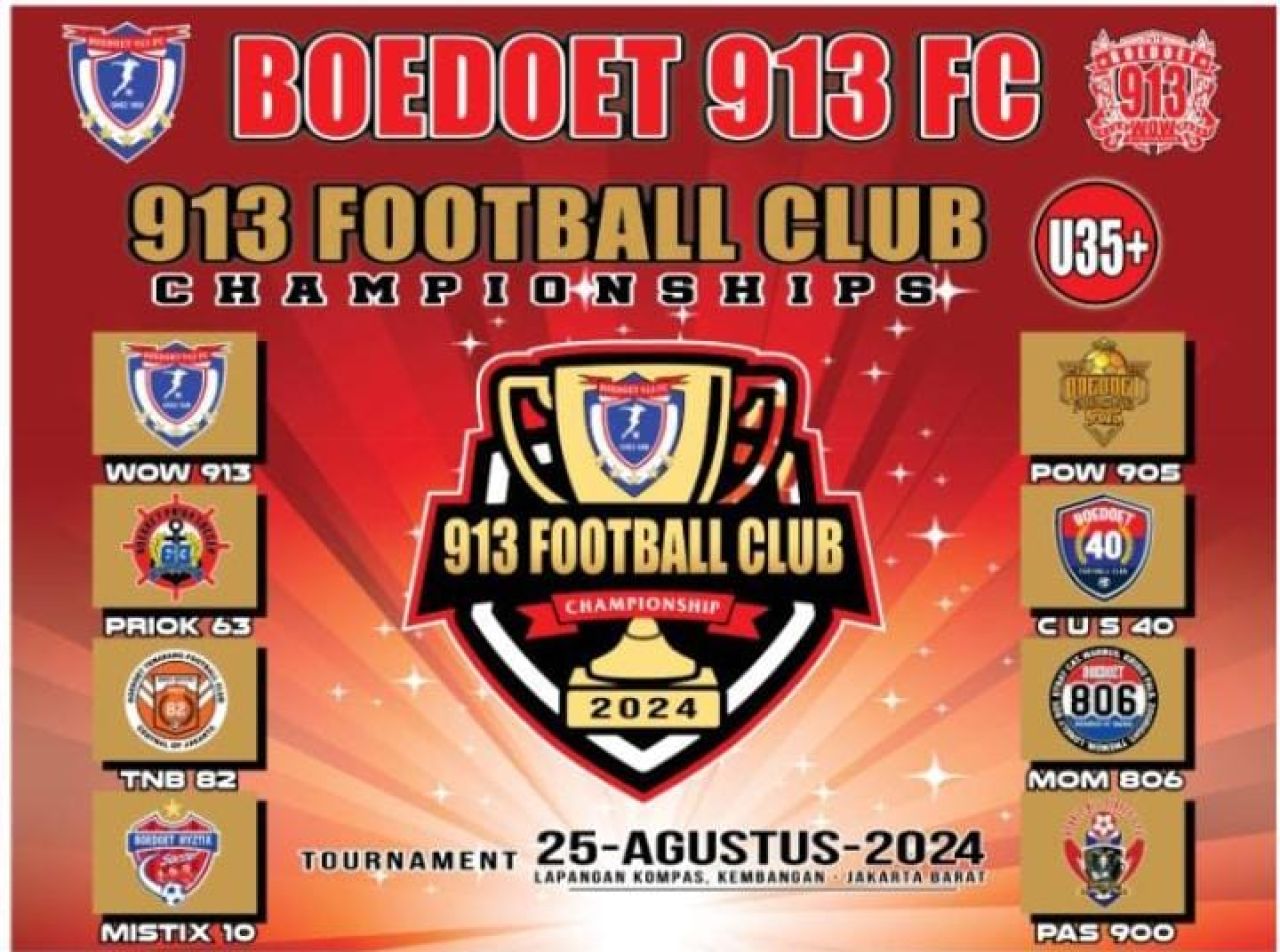 Gaungkan Stop Tawuran, Alumni Boedoet 913 Gelar Turnamen Sepak Bola di Jakarta Barat