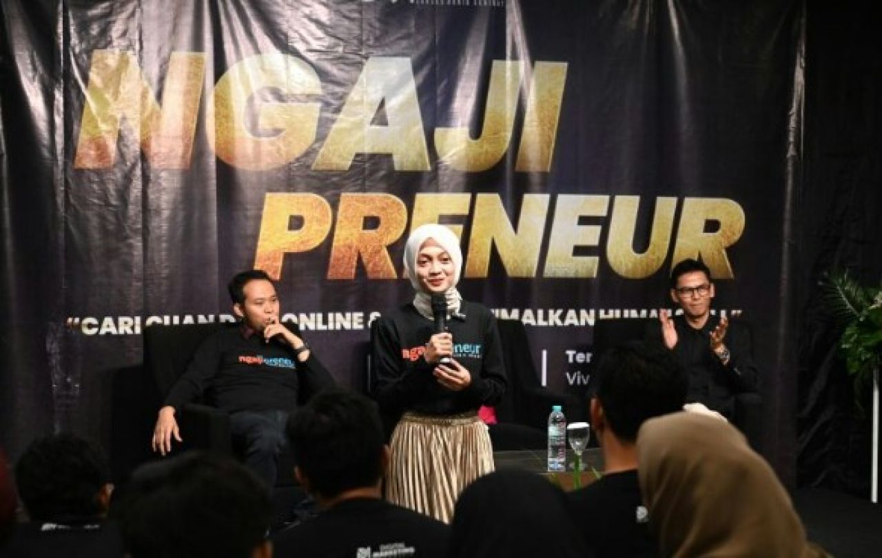 Ratusan Entrepreneur Muda Dukung Vinanda-Gus Qowim di Pilkada Kota Kediri 2024