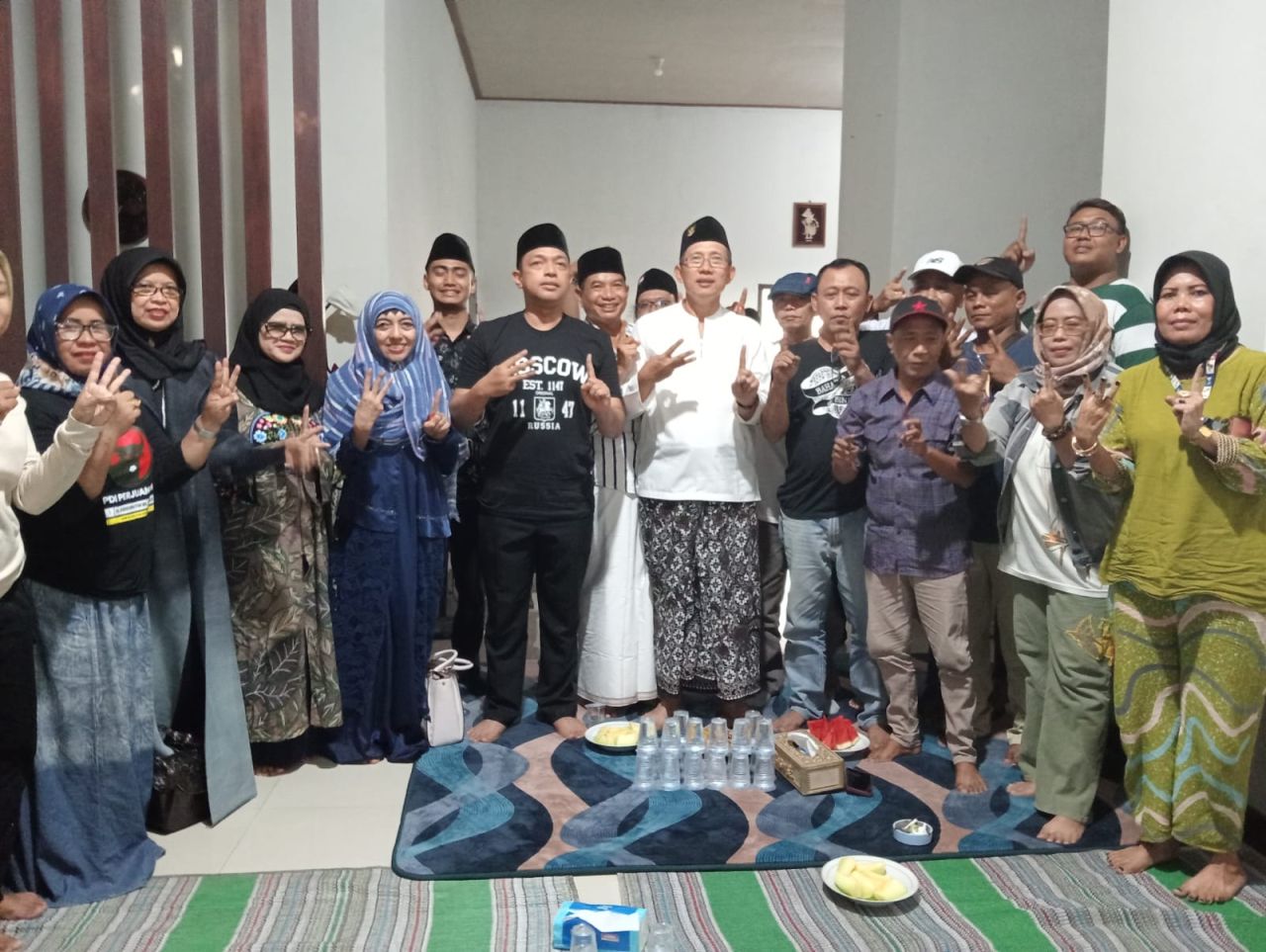 Gus Hans Calon Wakil Gubernur Jawa Timur Konsolidasi Dengan Tim Teguh - Farida