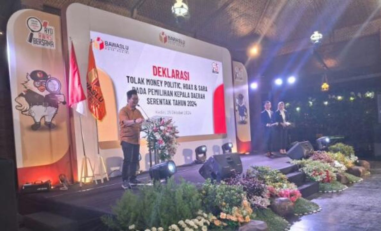Bawaslu Ajak Seluruh Elemen Tolak Politik Uang Sara dan Berita Hoax