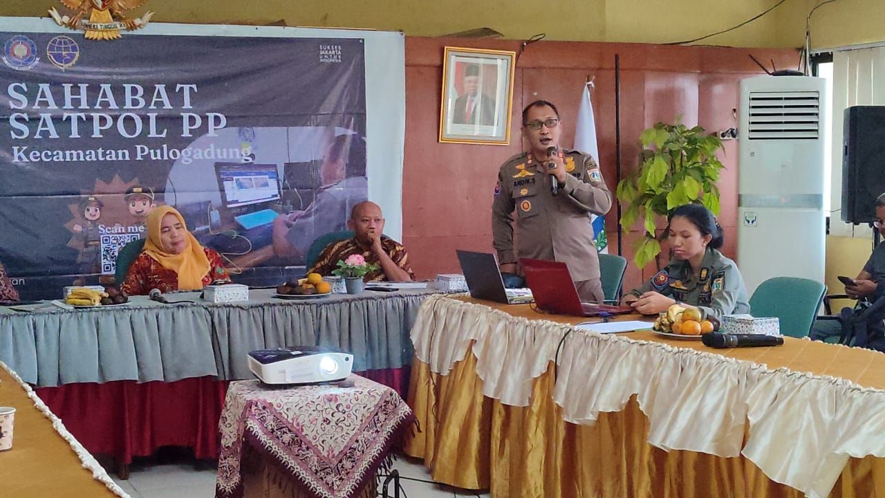 Satpol PP Pulogadung Luncurkan Aplikasi Sahabat POL PP