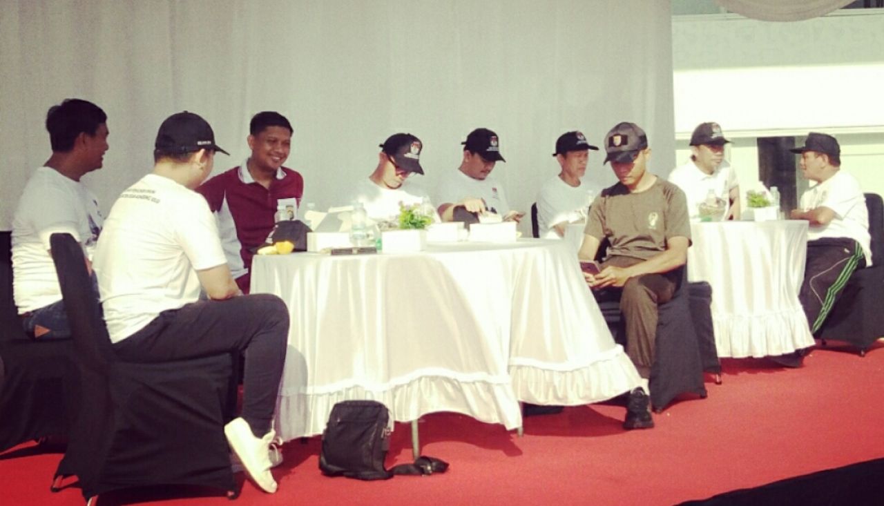 KPU OKU Laksanakan Giat Senam Sehat Bersama Menuju Pilkada Serentak Tahun 2024