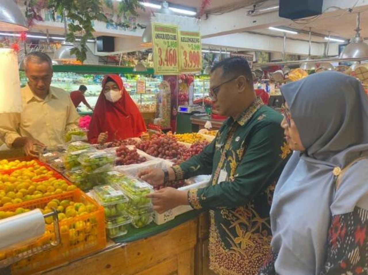 Gelar Rapid Test pada Anggur Shine Muscat, Pemkot Kediri Pastikan Aman Dikonsumsi