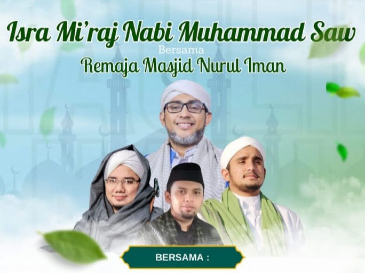 Isra Mi'raj Nabi Muhammad Saw Bersama Remaja Masjid Nurul Iman