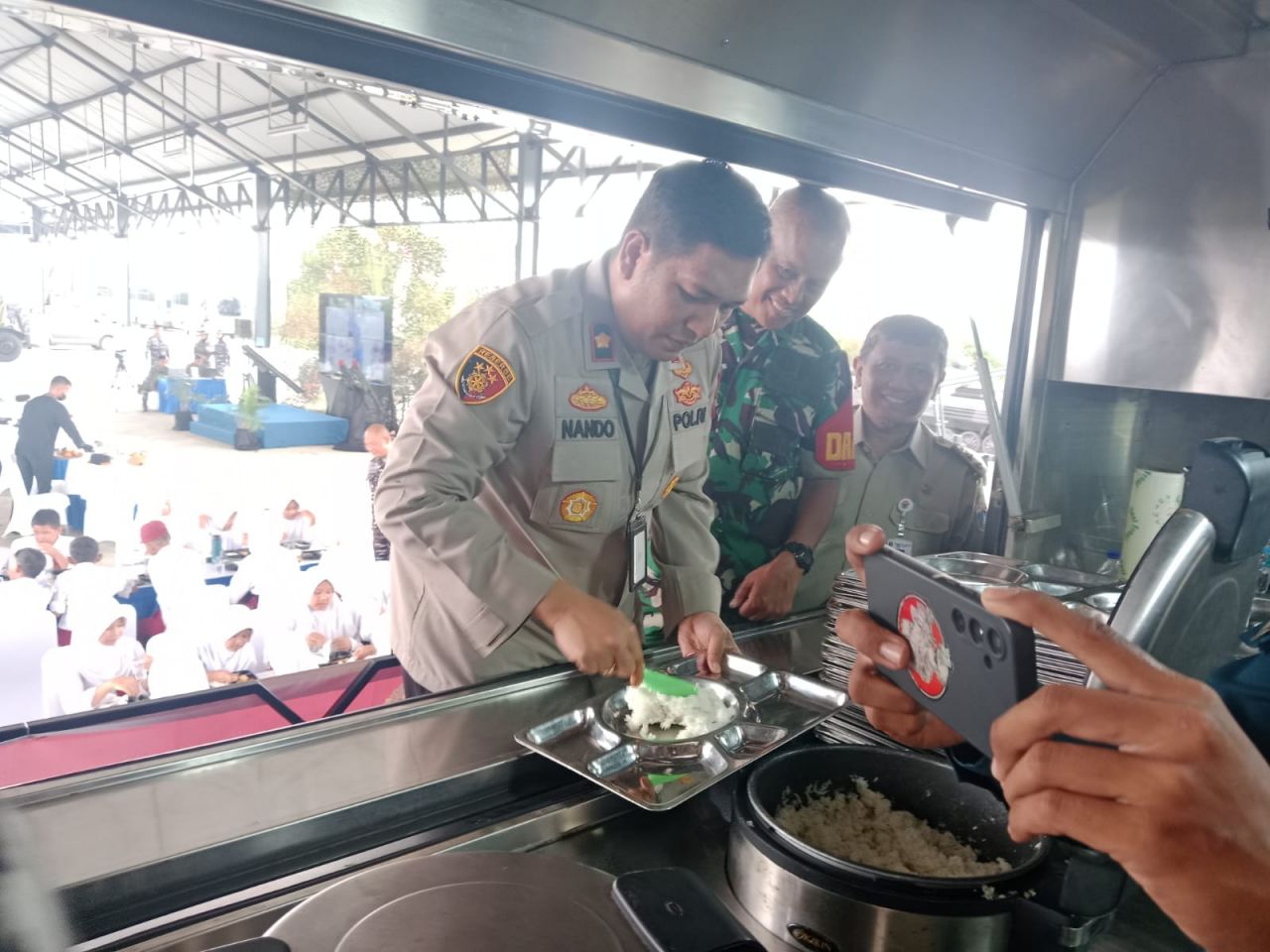 Kodim 0502/Jakarta Utara Dukung Ketahanan Pangan dan Gizi Seimbang Bersama Pasmar 1