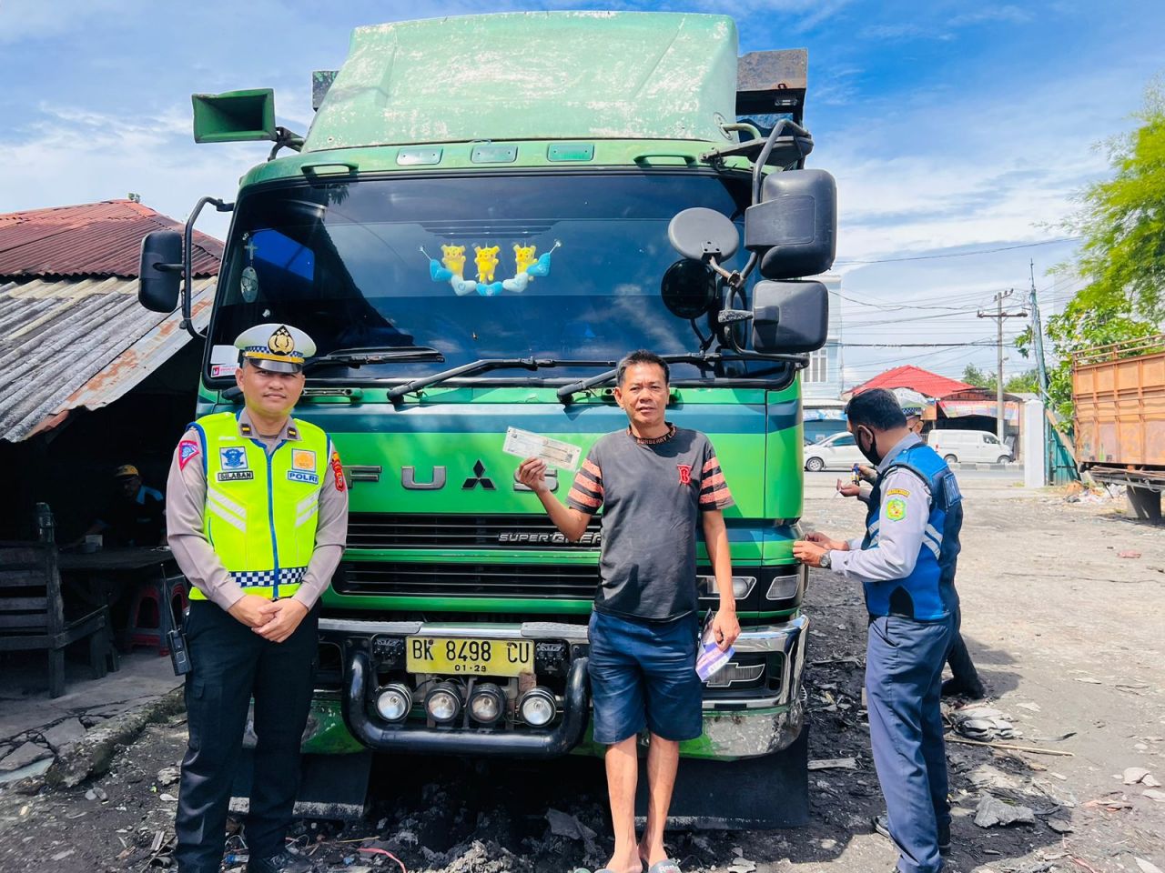 Sosialisasi Over Load dan Over Dimensi oleh Satlantas Polrestabes Medan: Langkah Mencegah Kecelakaan Lalu Lintas