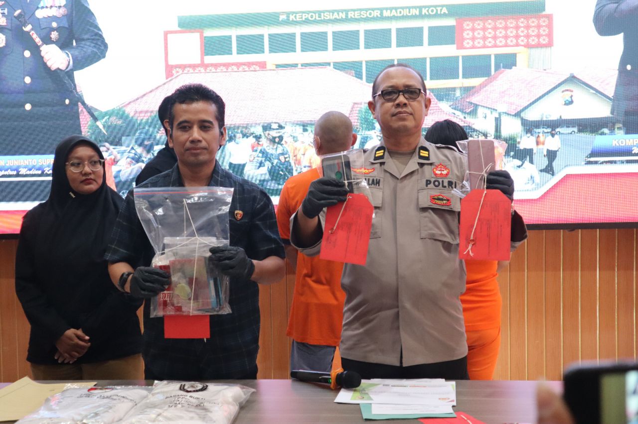Polres Madiun Kota Bongkar Sindikat TPPO, Dua Tersangka Dibekuk di Hotel