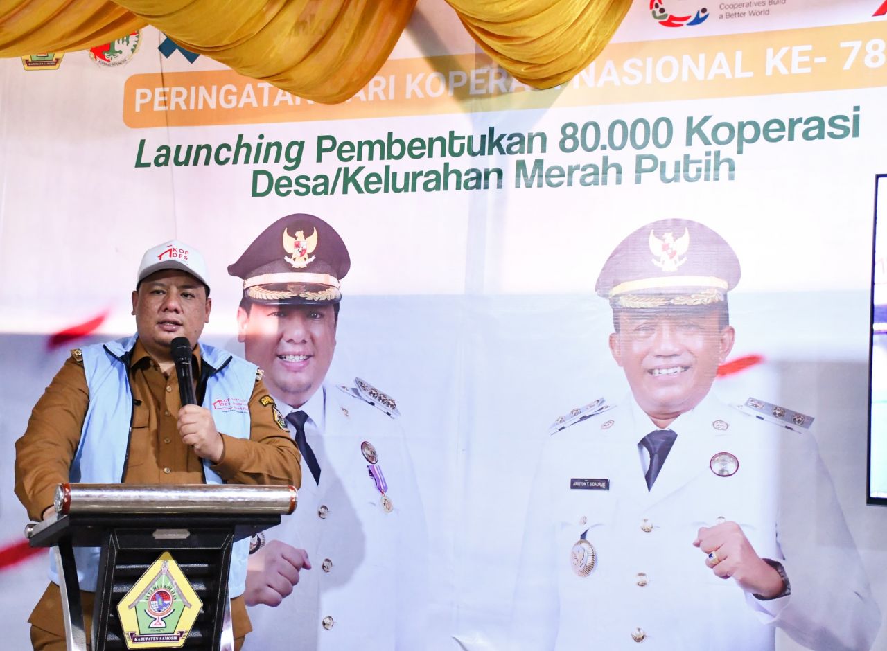 Presiden RI Prabowo Subianto Resmi Melaunching Kelembagaan Koperasi Desa Kelurahan Merah Putih