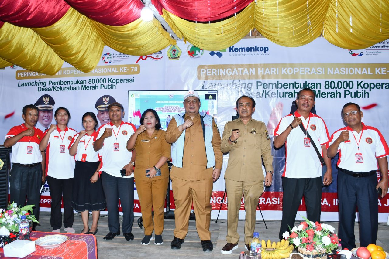 Presiden RI Prabowo Subianto Resmi Melaunching Kelembagaan Koperasi Desa Kelurahan Merah Putih (KDMP).