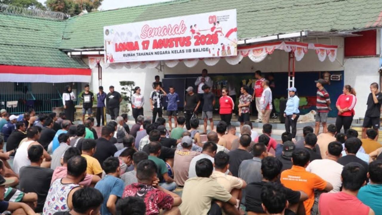 RUTAN Kelas IIB Balige Penyerahan Hadiah ke Para Pemenang Lomba Dalam Rangka Memeriahkan HUT Ke-80 RI