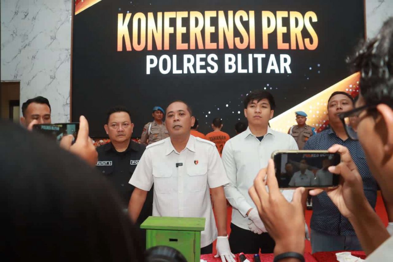 Polres Blitar Ungkap 3 Kasus Pencurian: Kotak Amal di TPU hingga Curanmor, Empat Pelaku Ditangkap