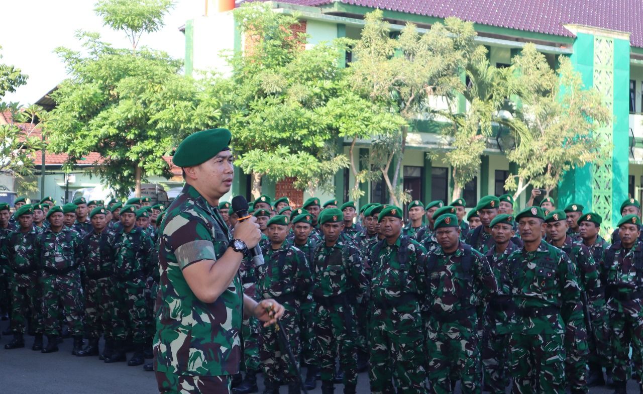 Jaga Kondusifitas Wilayah, Kodim Bojonegoro Gelar Apel Siaga