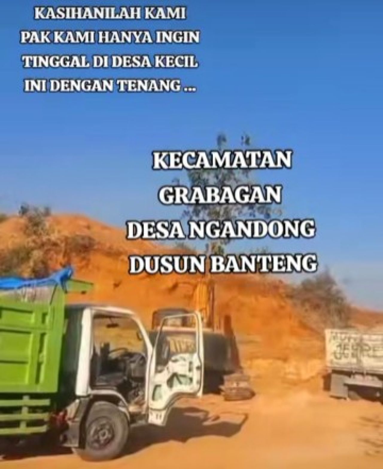 Tambang Clay Diduga Ilegal di Tuban Resahkan Warga Ngandong, APH Diminta Bertindak Tegas