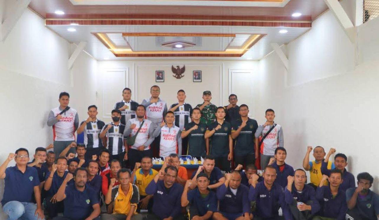 Rutan Kelas IIB Balige Gelar Tes Urine Mendadak untuk Petugas dan Warga Binaan