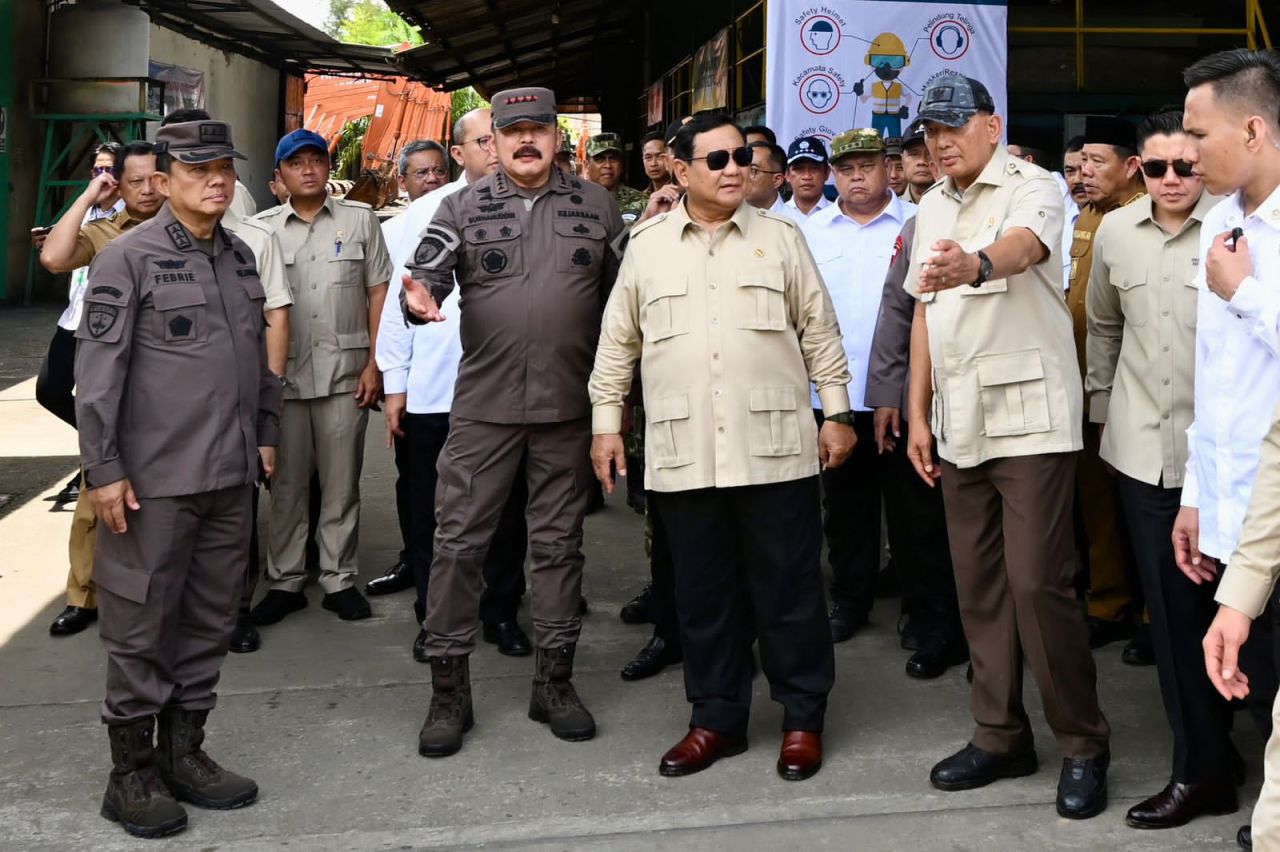 Panglima TNI dan Presiden Prabowo Saksikan Penyerahan Aset Rampasan Korupsi untuk PT Timah