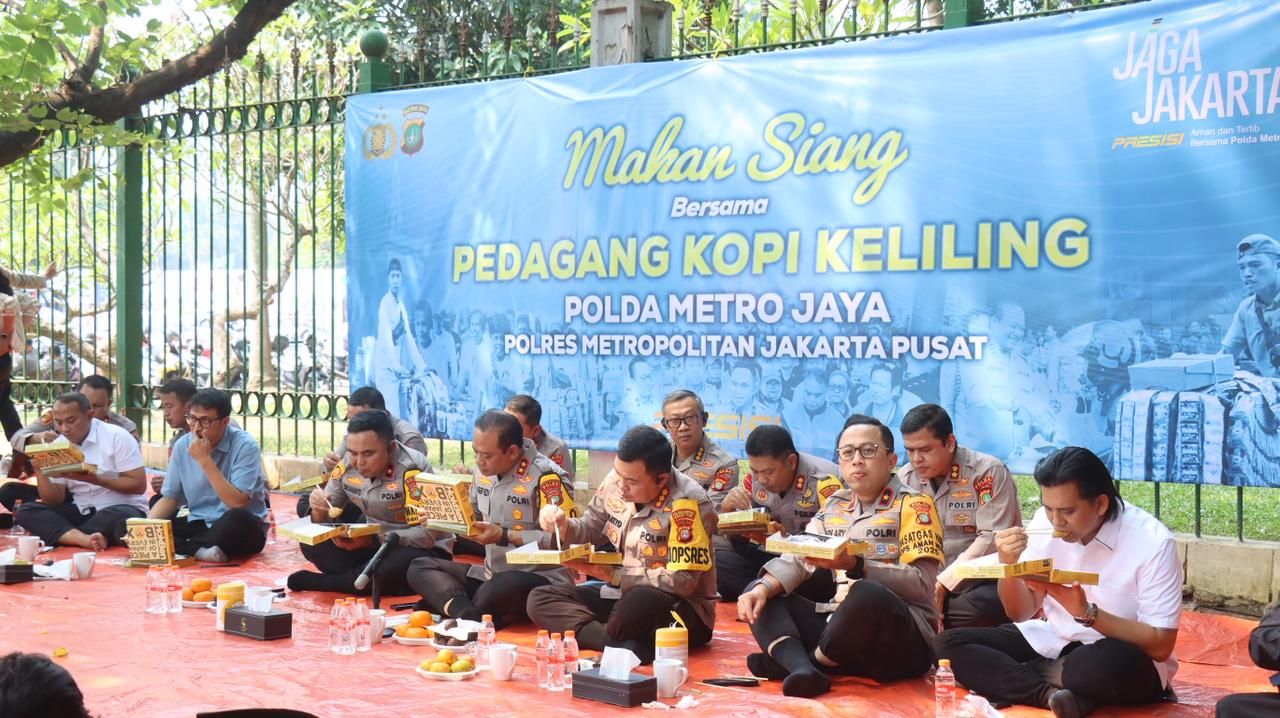Kapolda Metro Jaya Ajak Pedagang Kopi Keliling Jadi Mitra Jaga Keamanan Jakarta