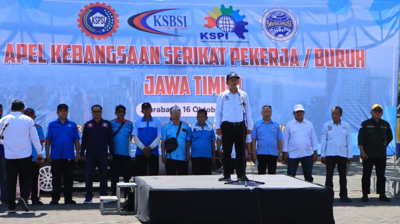Apel Buruh Jatim 2025: Solid untuk Upah 2026