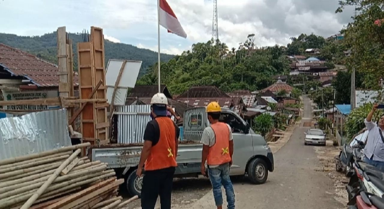 Progress capai 60 persen"Di Pastikan Rehabilitasi Puskesmas Kota Donok akan Selesai sesuai Jadwal Kontrak
