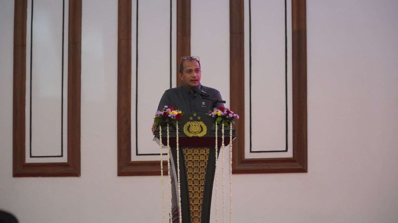 Sosialisasi KUHP Baru di Polrestabes Surabaya, Wamenkumham Tekankan Hukum Humanis