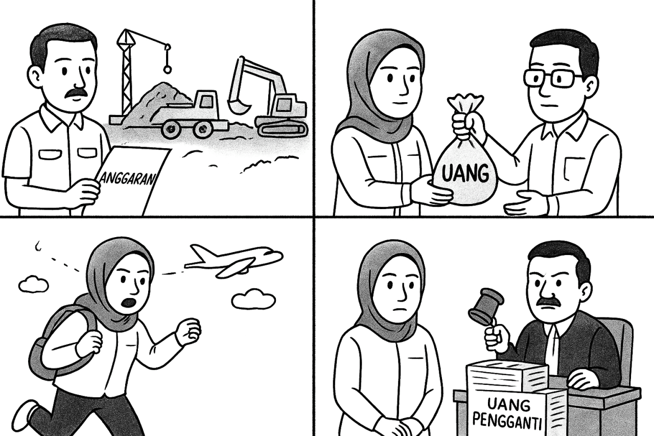 Tiga Pejabat dan Kontraktor Blitar Dituntut dalam Kasus Korupsi Proyek DAM Kali Bentak