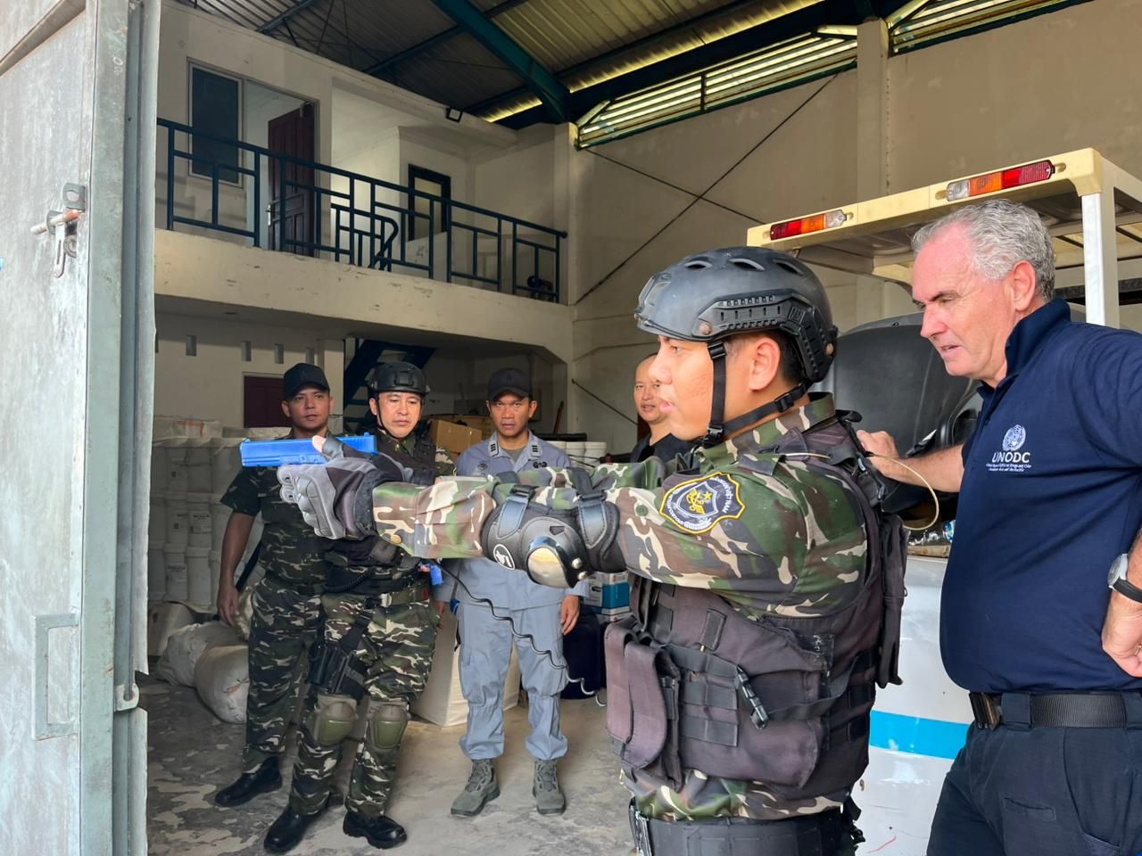 Bakamla RI Gandeng UNODC Tingkatkan Skill VBSS Pasukan Laut di Batam