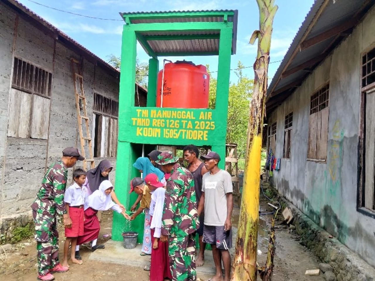 TMMD Ke-126 Kodim 1505/Tidore Selesai Tepat Waktu, Infrastruktur Desa Meningkat