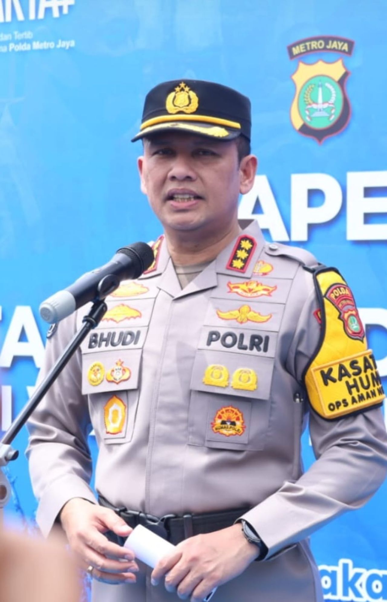 Polda Metro Jaya Kawal Aksi Buruh di DPR dengan Pendekatan Humanis