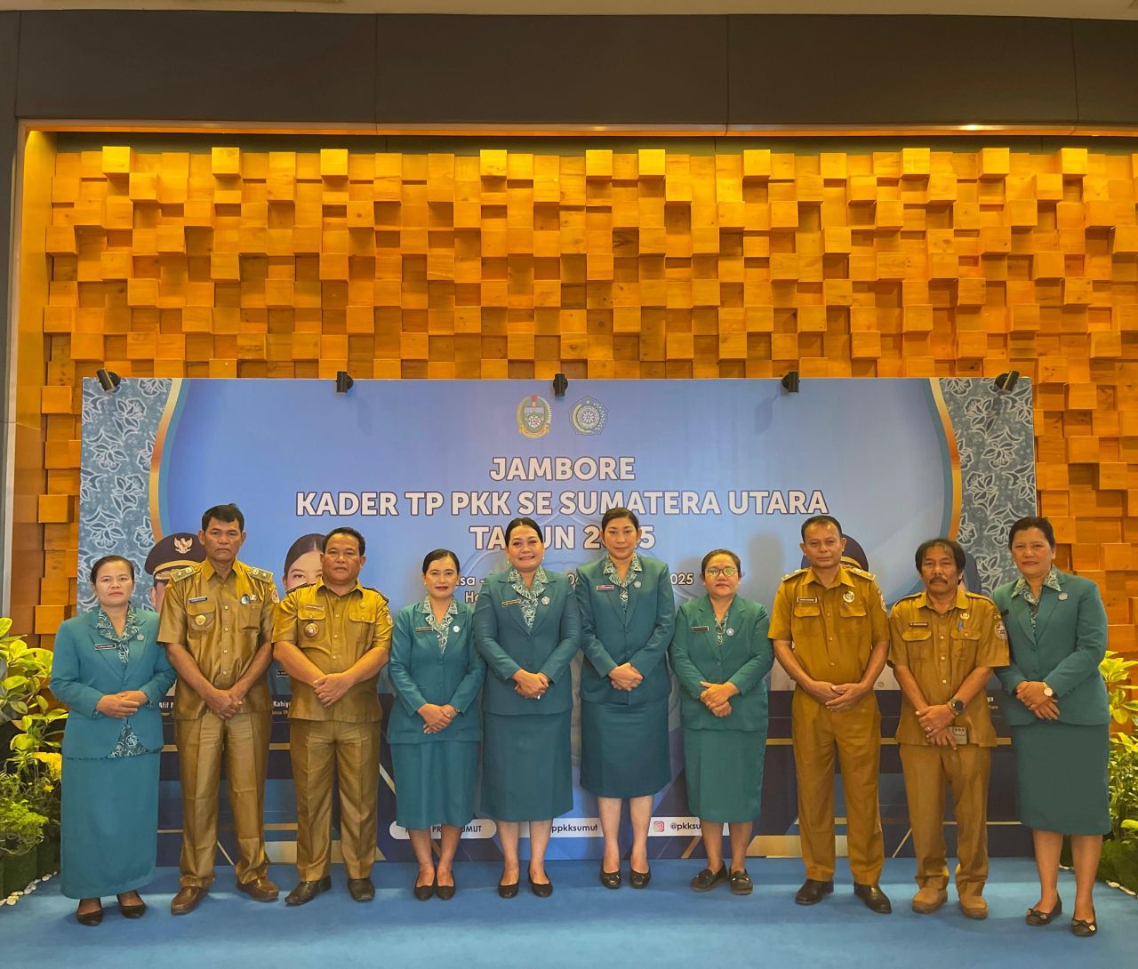 TP PKK Taput Raih Prestasi di Lomba Hari Kesatuan Gerak PKK Tingkat Provinsi Sumut 2025