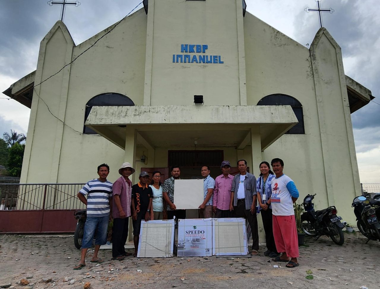 Wujud Komitmen Sosial, PT TPL Fasilitasi Renovasi Gereja HKBP di Toba