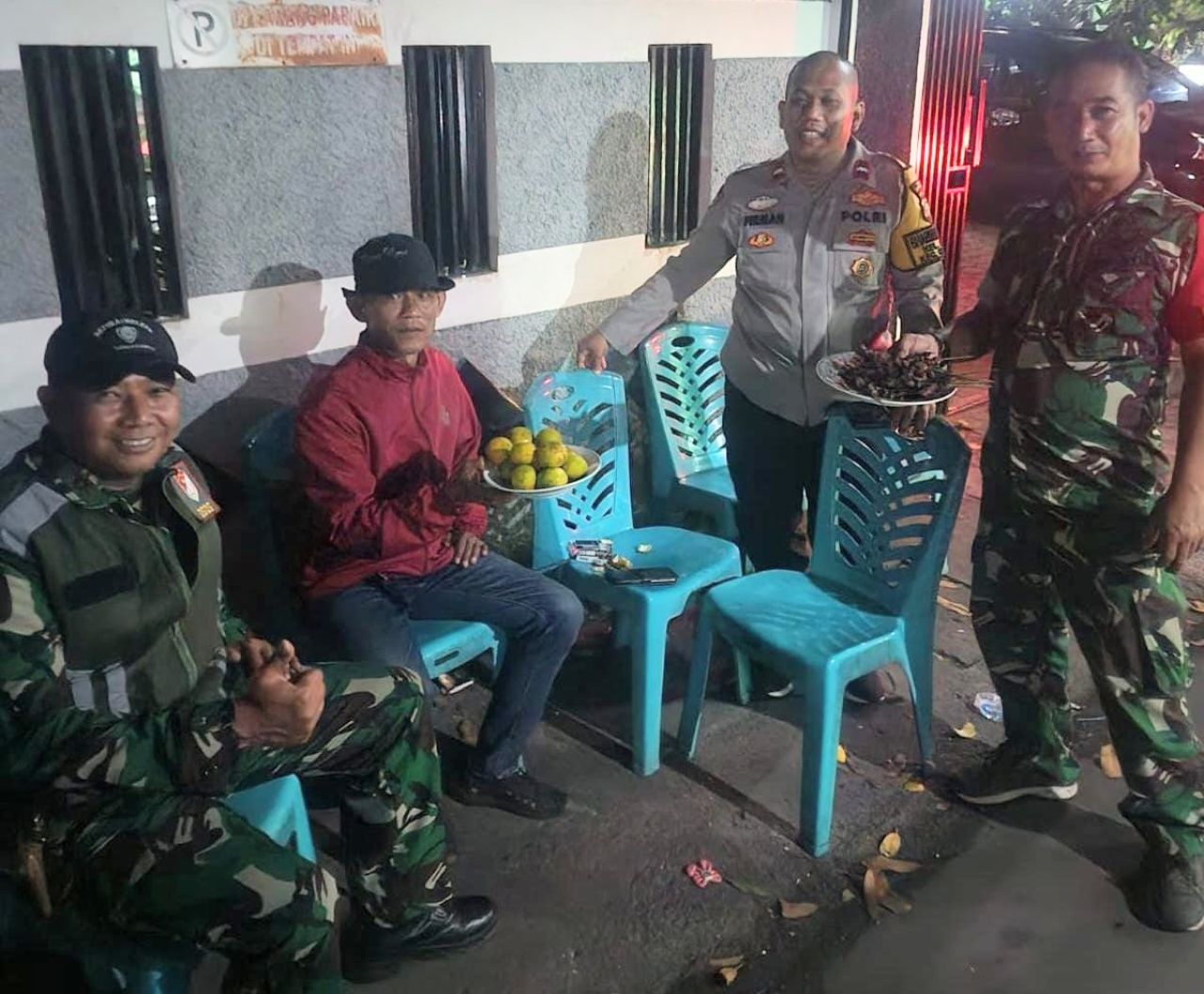 Kodim 0505/Jakarta Timur Gencarkan Patroli Siskamling, Wujudkan Lingkungan Aman di Cipayung