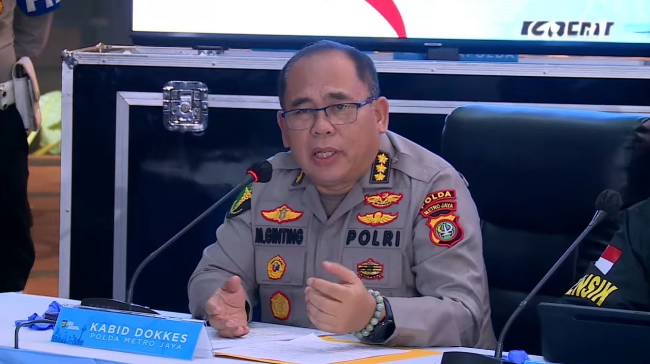 Kabiddokkes Polda Metro Jaya Tegaskan Golden Period Kunci Penyelamatan Korban Ledakan SMAN 72