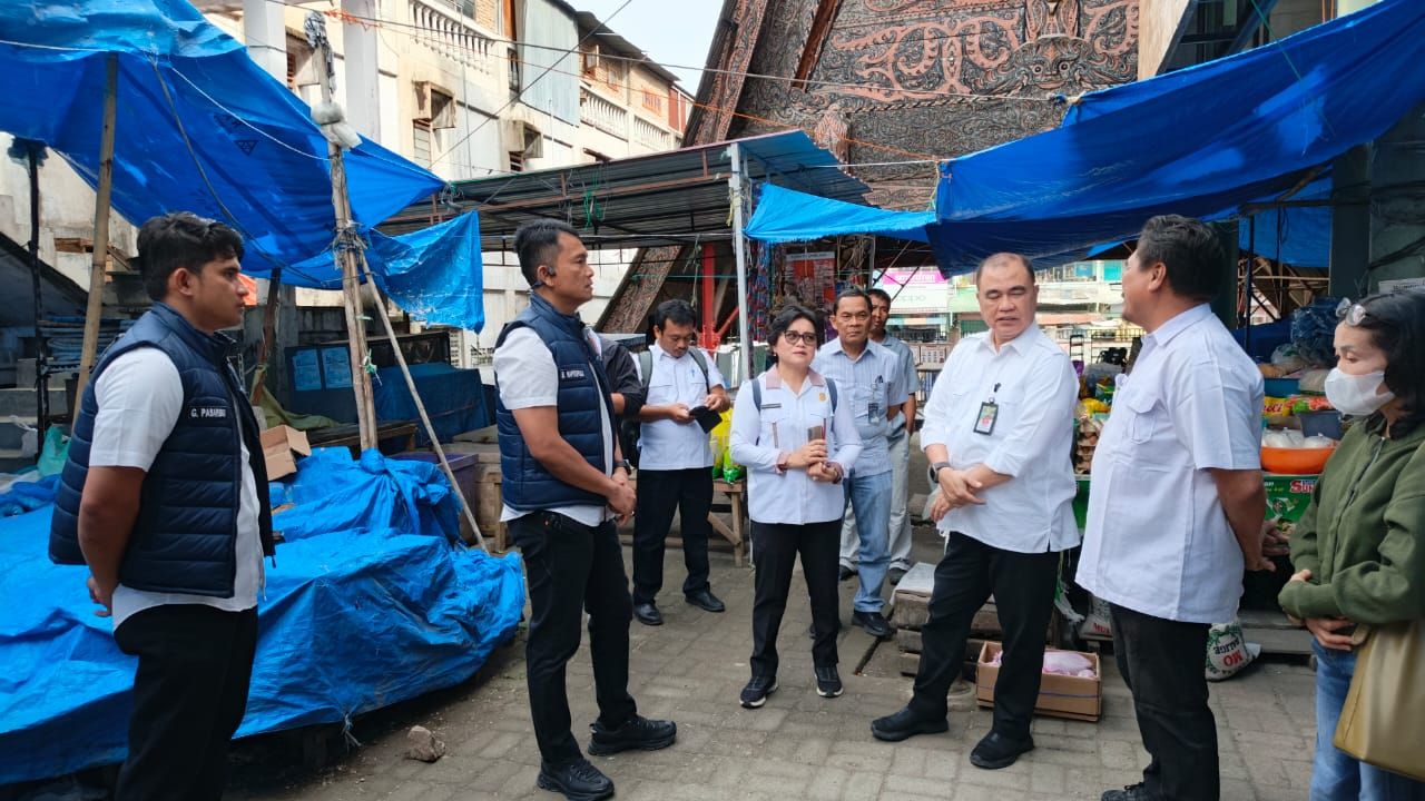 Polres Toba dan Kementan Cek Stabilitas Harga Beras di Pasaran