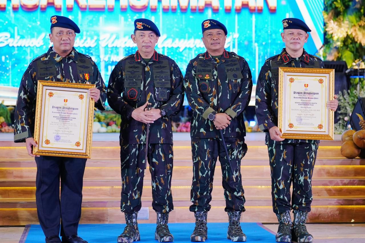 Hadiri Syukuran HUT ke-80, Kapolri Apresiasi Peran Brimob dalam Mendukung Program Pemerintah