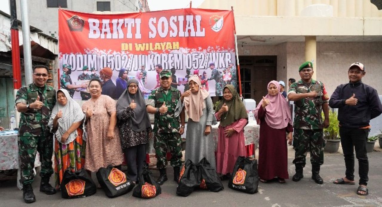 Kodim 0502/JU Fasilitasi Bakti Sosial Mabes TNI bagi Warga Koja