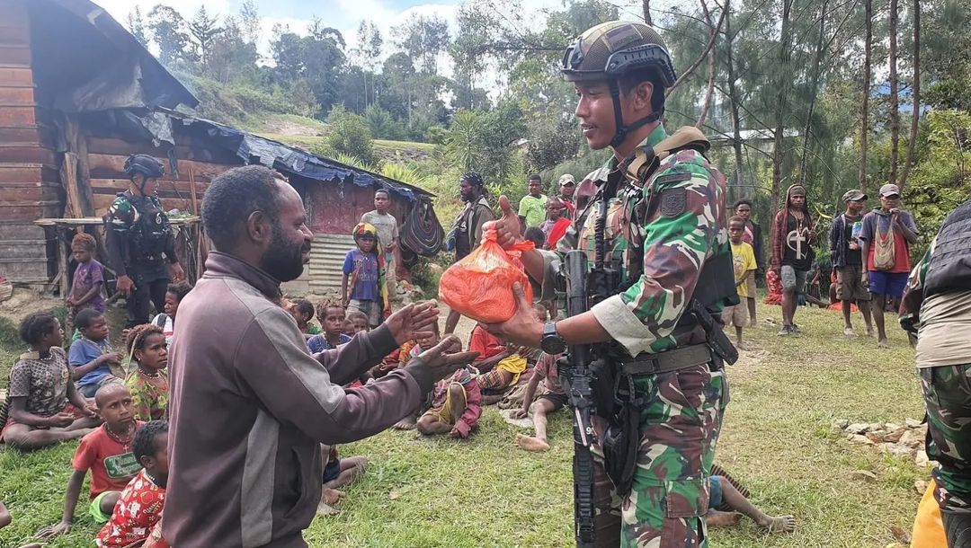 Intan Jaya Sejahtera, Mbah Hydram Hadir Bersama Peajurit Tengkorak