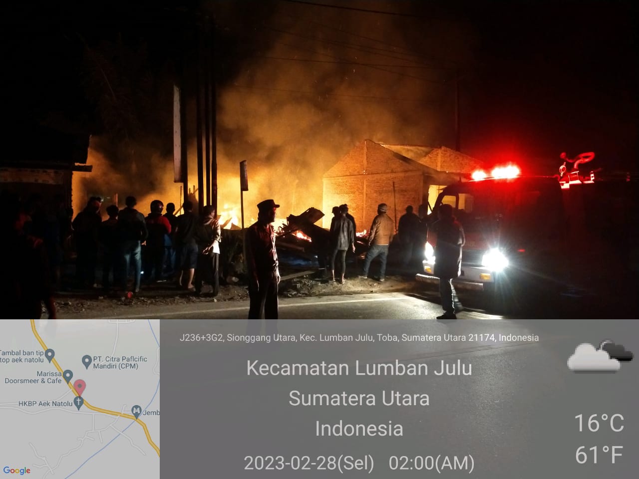2 Unit Rumah di Lalap Sijago Merah, Tidak Ada Korban Jiwa