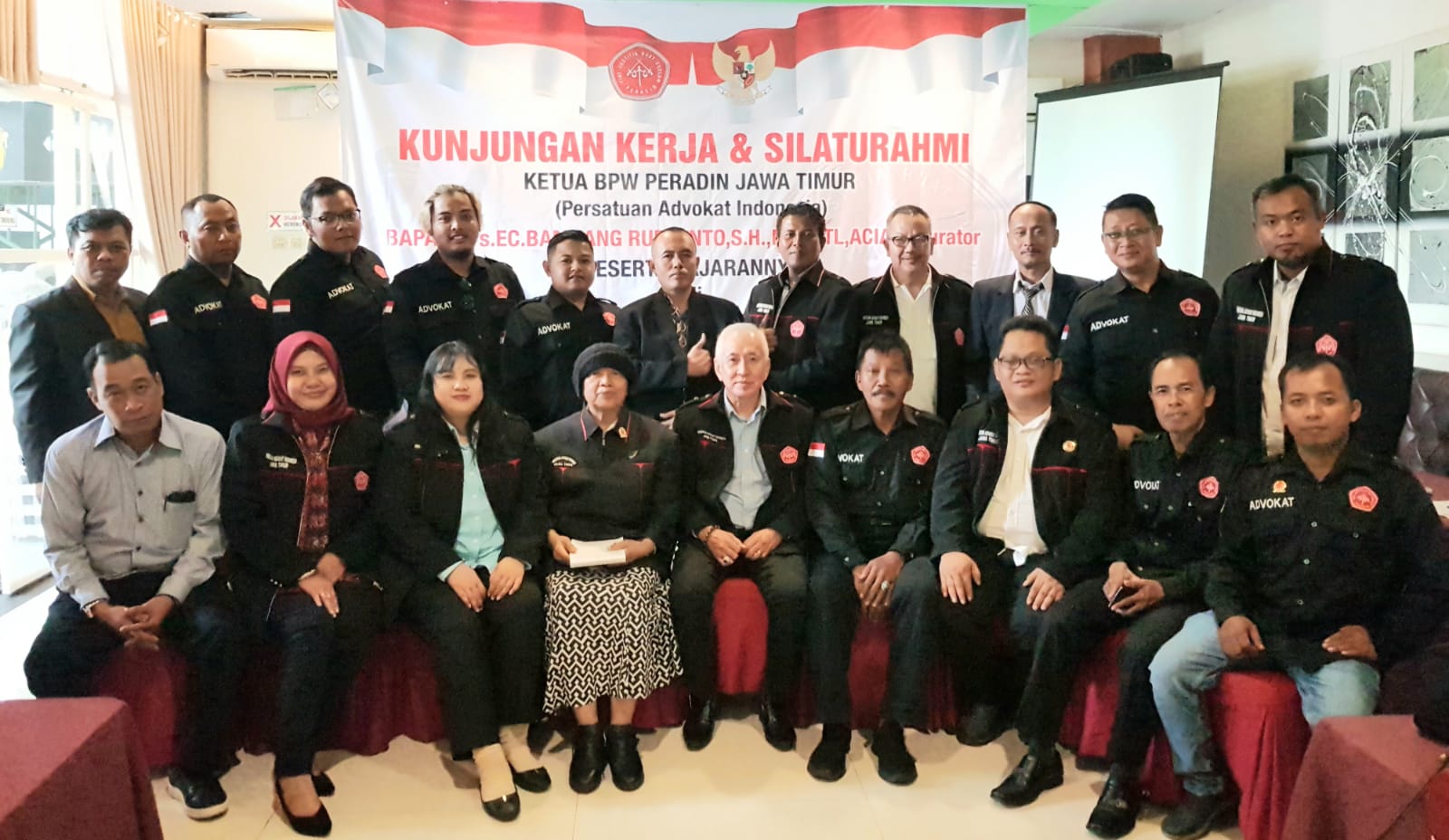 Ketua Peradin Jatim Periode 2023-2026 Kunker di BPC Madiun & Gresik