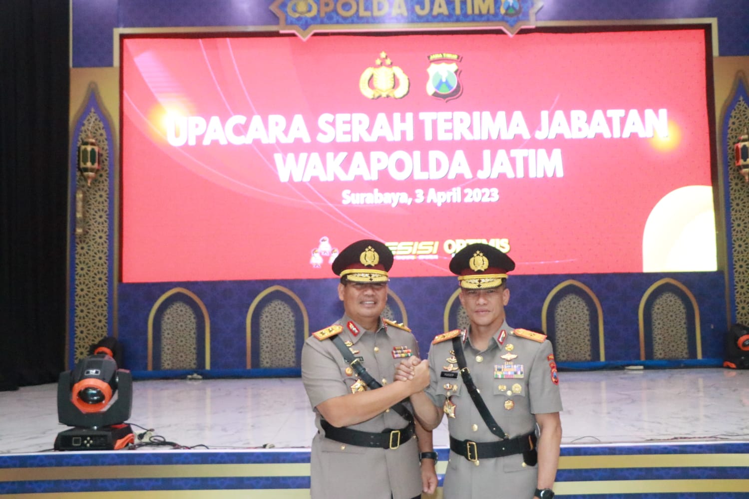 Mantan Kapolrestabes Surabaya Resmi Dilantik Sebagai Wakapolda Jatim