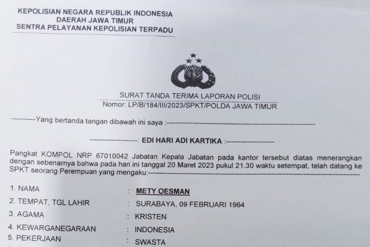 Catut Nama Mendagri Sekaligus Mantan Kapolri Tito Karnavian, Advokat HU alias MH: Tidak Benar, Itu Bohong