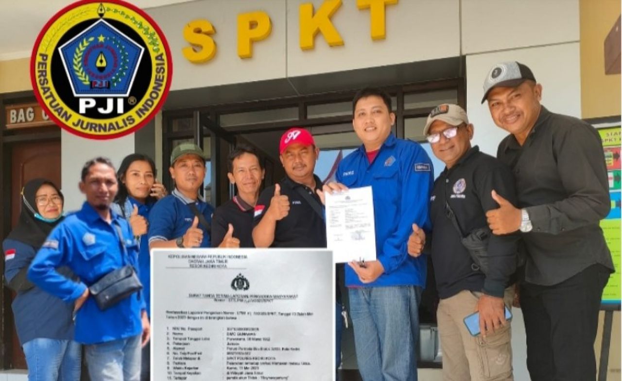PJI Kediri Raya Laporkan Bos Bakso "mafiagedang" di Polres Kediri Kota, Setelah FKA UKW Resmi Adukan Polda Jatim