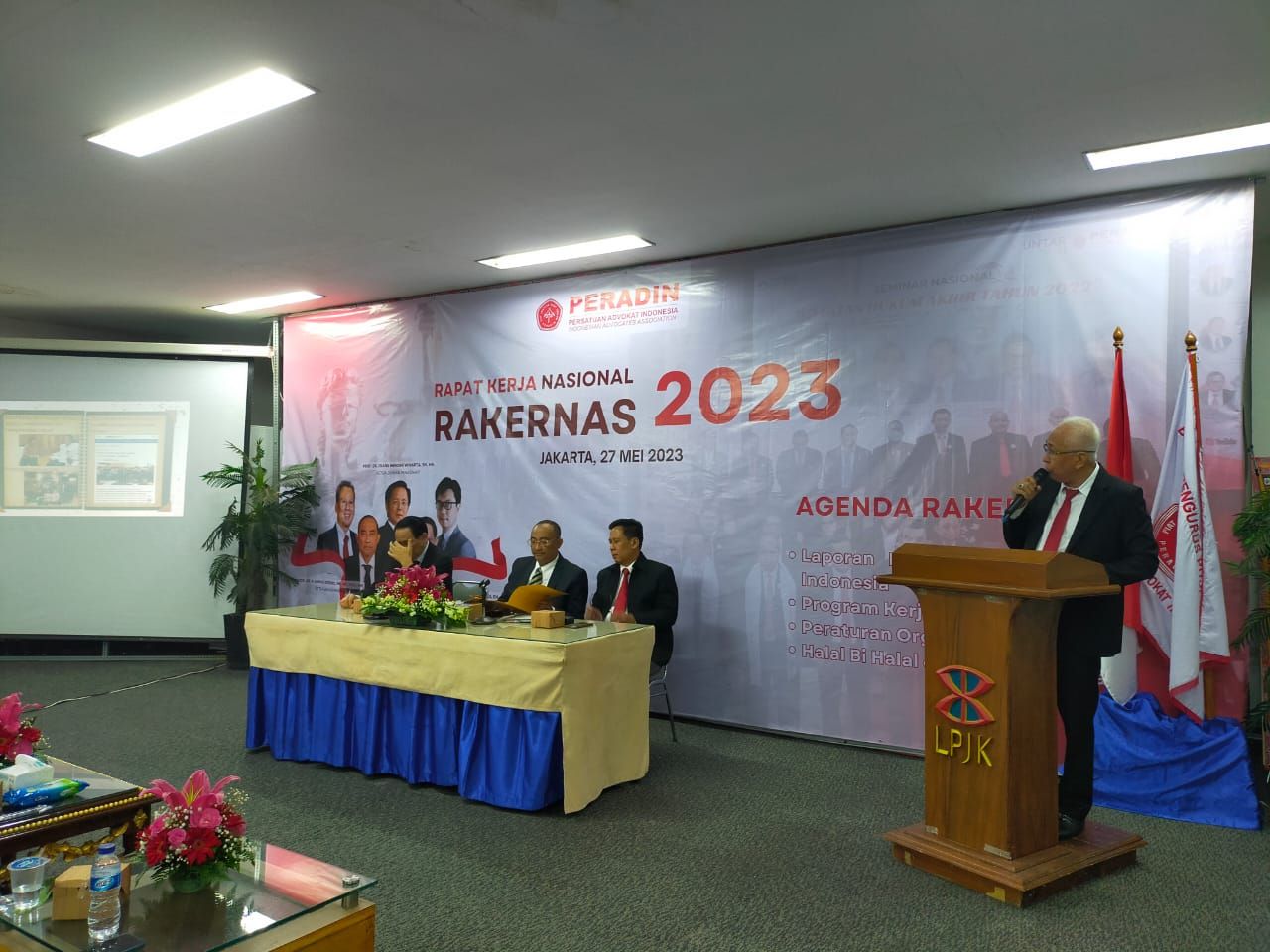Rakernas BPP Peradin, Bambang Rudiyanto: Paralegalkan Lurah/Kades & Resmi Lounching Website www.peradinjatim.com