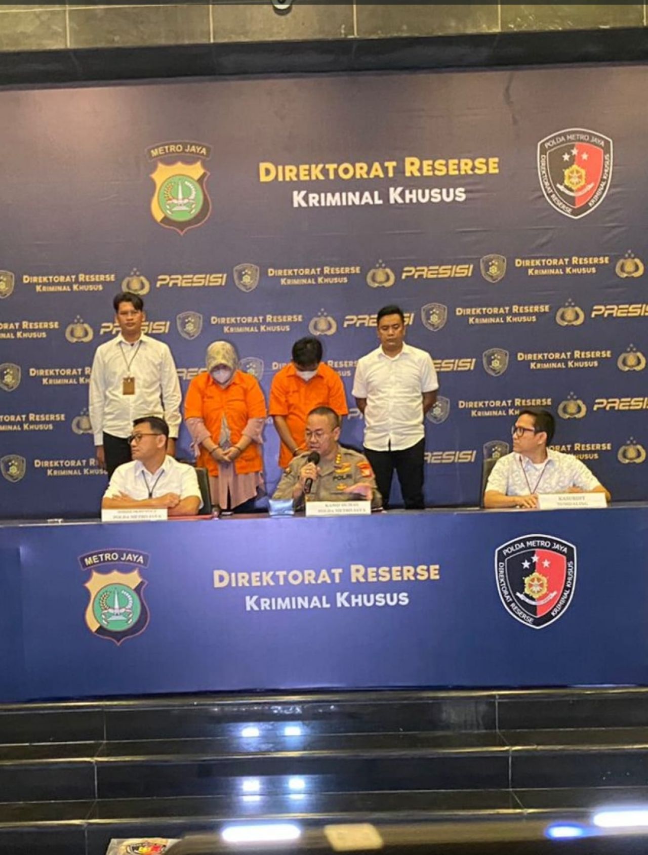 Polda Metro Jaya berhasil Tangkap Pasutri Tersangka TPPO
